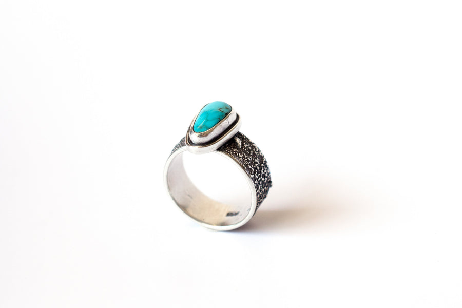 Limited Edition Turquoise Earthen Rings