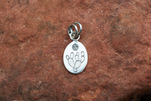 Load image into Gallery viewer, Prickly Pear Pendant| .925 Sterling Silver| Hand Engraved
