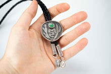 Load image into Gallery viewer, Desert Collection| Bolo Tie| .925 Silver| Turquoise
