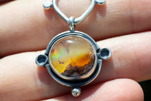 Load image into Gallery viewer, Nebula Opal Talisman Necklace| Sterling Silver
