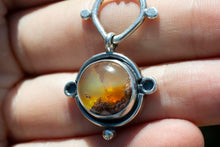 Load image into Gallery viewer, Nebula Opal Talisman Necklace| Sterling Silver
