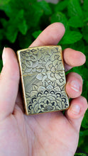 Load image into Gallery viewer, Sacred Heart Zippo Lighter| Hand Engraved| Brass

