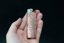 Load image into Gallery viewer, 333 Lighter Case| Angel Number Lighter Case| Copper BIC Lighter Case
