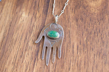 Load image into Gallery viewer, Seer Necklace| .925 Silver| Turquoise| Wisdom
